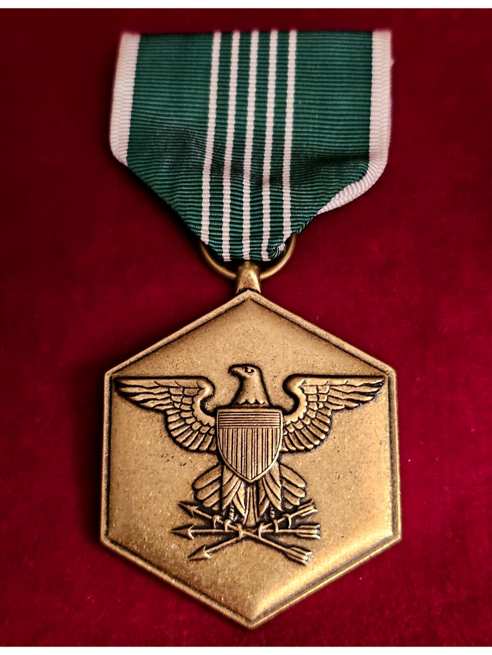 1980's US Army Commendation Medal "For Military Merit" Graco-GI Not Inscribed